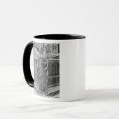 Detail von Mäßigkeit Tasse (Vorderseite Links)