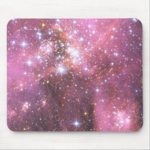 Detail von NGC 346 in Rosa Mousepad