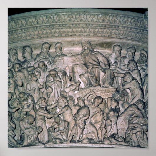 Detail von Pulpit, 1302-10 Poster (Vorne)