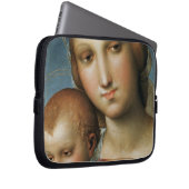 Detail von <Virgin and Child> Zugeschrieben Rapha Laptopschutzhülle (Vorne Rechts)