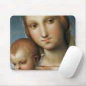 Detail von <Virgin and Child> Zugeschrieben Rapha Mousepad (Mit Mouse)