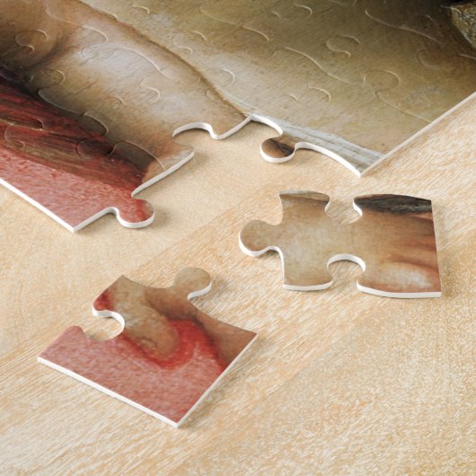 Detail von <Virgin and Child> Zugeschrieben Rapha Puzzle (Seite)