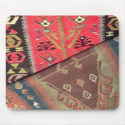 Detail von zwei Gebetsteppichen Mousepad (Vorne)