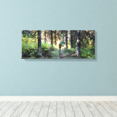 Detail Waterton Valley - Glacier National Park Leinwanddruck (Insitu (Holzboden))