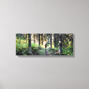 Detail Waterton Valley - Glacier National Park Leinwanddruck