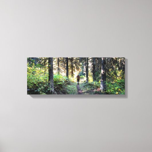 Detail Waterton Valley - Glacier National Park Leinwanddruck (Vorderseite)