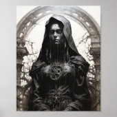 Detail Zombie Nun Modell Body Poster - Da (Vorne)
