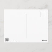 Detailansicht des Oberen Saranac Sees von der alte Postkarte (Rückseite)