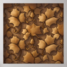 Detailed Carved Ivory Wallpaper - Luminous Texture