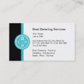 Detailierdienst für Schiffe Visitenkarte (Vorderseite)
