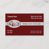 Detailinformationen für mobiles Auto Visitenkarte (Vorderseite)