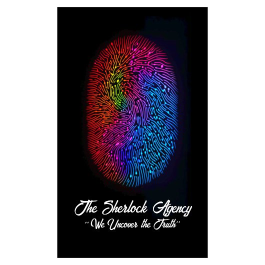 Detailinstanz/Security Business Card Visitenkarte