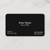 Detailinstanz/Security Business Card Visitenkarte (Rückseite)