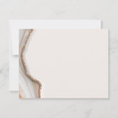 Detailkarte für die Marmorsteinhalterung Einladung (Rückseite)