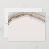 Detailkarte für die Marmorsteinhalterung Einladung (Rückseite)