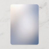 Detailkarte für die Weißblume mit den Blühtet Begleitkarte (Rückseite)