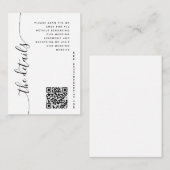 Detailkarte für vertikale Skripteinsätze Begleitkarte (Vorne/Hinten)