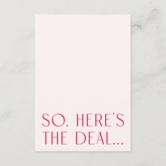 Detailkarte und UAWG QR-Code für Minimalistisches  Begleitkarte (Vorderseite)