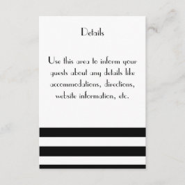 Detailkarten "Genteel" Begleitkarte