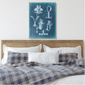 Detailkonzept IV Leinwanddruck (Insitu (Schlafzimmer))