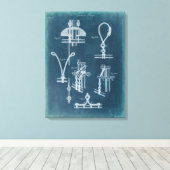 Detailkonzept IV Leinwanddruck (Insitu (Holzboden))