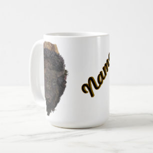 Detaillierte Abbildung eines amerikanischen Bisonk Kaffeetasse