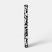 Detaillierte Angaben Knoten Schwarz-Weißer keltisc Samsung Galaxy Hülle (Linke Seite)