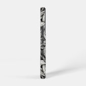 Detaillierte Angaben Knoten Schwarz-Weißer keltisc Samsung Galaxy Hülle (Rechte Seite)