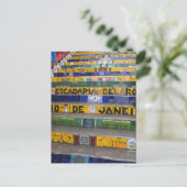 Detaillierte Angaben zu den Riesenschritten Postkarte (Stehend Vorderseite)