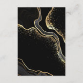 Detaillierte Angaben zu edlen Blume und Blätter in Begleitkarte (Rückseite)