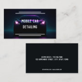 Detaillierte Angaben zu Mobilfahrzeugen Visitenkarte (Vorne/Hinten)