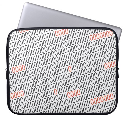 Detaillierte Angaben zum BINARCODE Laptopschutzhülle (Vorderseite)
