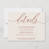 Detaillierte Anweisungen Hochzeitsplan Programm Te (Vorderseite)