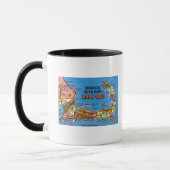 Detaillierte Auto-Karte von Cape Cod Tasse (Links)