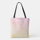Detaillierte Blume Scene Artist Birthday Coral Pea Tasche (Rückseite)