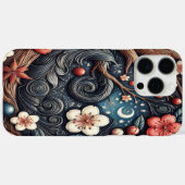 Detaillierte Cherry-Blossom-Zusammensetzung Case-Mate iPhone Hülle (Rückseite (Horizontal))