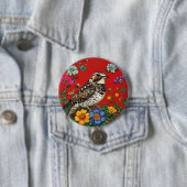 Detaillierte Darstellung eines Thrush Bird Button (Beispiel)