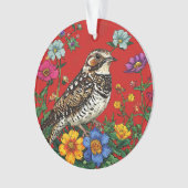Detaillierte Darstellung eines Thrush Bird Ornament (Vorderseite)