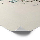 Detaillierte Fantasy Labrador Retriever Art Poster (Ecke)