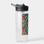 Detaillierte farbige Löwenspitze Trinkflasche (Rechts)