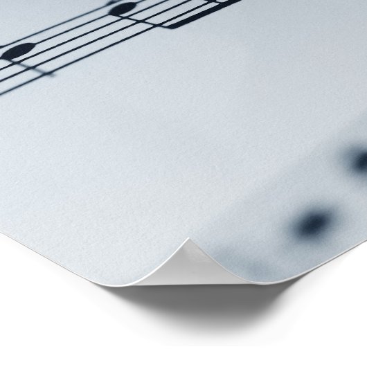 Detaillierte Flute Poster (Ecke)