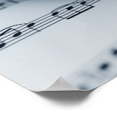 Detaillierte Flute Poster (Ecke)