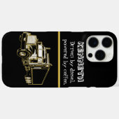 Detaillierte Gold-Halbzeug-Zeichn Case-Mate iPhone Hülle (Rückseite (Horizontal))