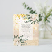 DETAILLIERTE HAUSHALTSVERANSTALTUNGEN - Weiße Rose (Stehend Vorderseite)