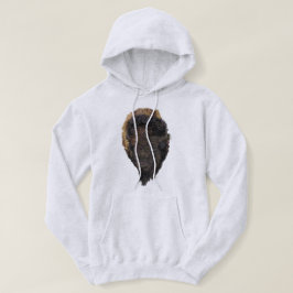 Detaillierte Illustration eines amerikanischen Bis Hoodie