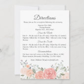 Detaillierte Informationen Rose Blume Einladung (Vorderseite)