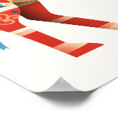 Detaillierte Informationen zu Dala Horse Art #5 Poster (Ecke)