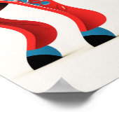 Detaillierte Informationen zu Dala Horse Art #6 Poster (Ecke)