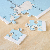 Detaillierte Karte der China Puzzle (Seite)