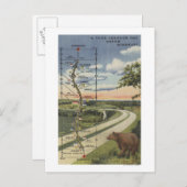 Detaillierte Karte des "Dream Highway" (Vorne/Hinten)